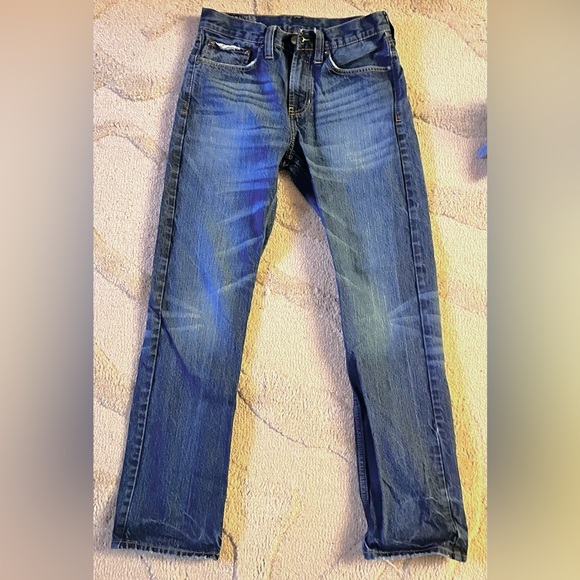 BullHead Gravels Slim Slightly Distressed Blue Jeans Men's Size 29x30 - Picture 3 of 3